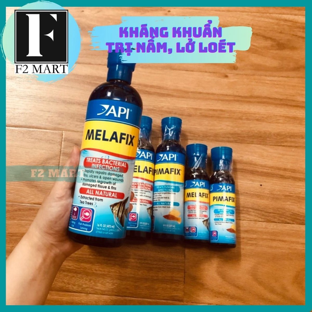 Dung dịch kháng khuẩn và nấm Melafix và Pimafix