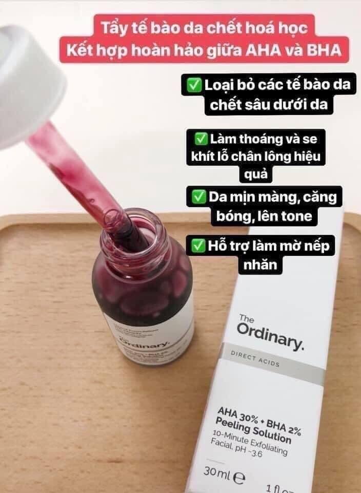 THE ORDINARY AHA 30% BHA 2% PEELING SOLUTION