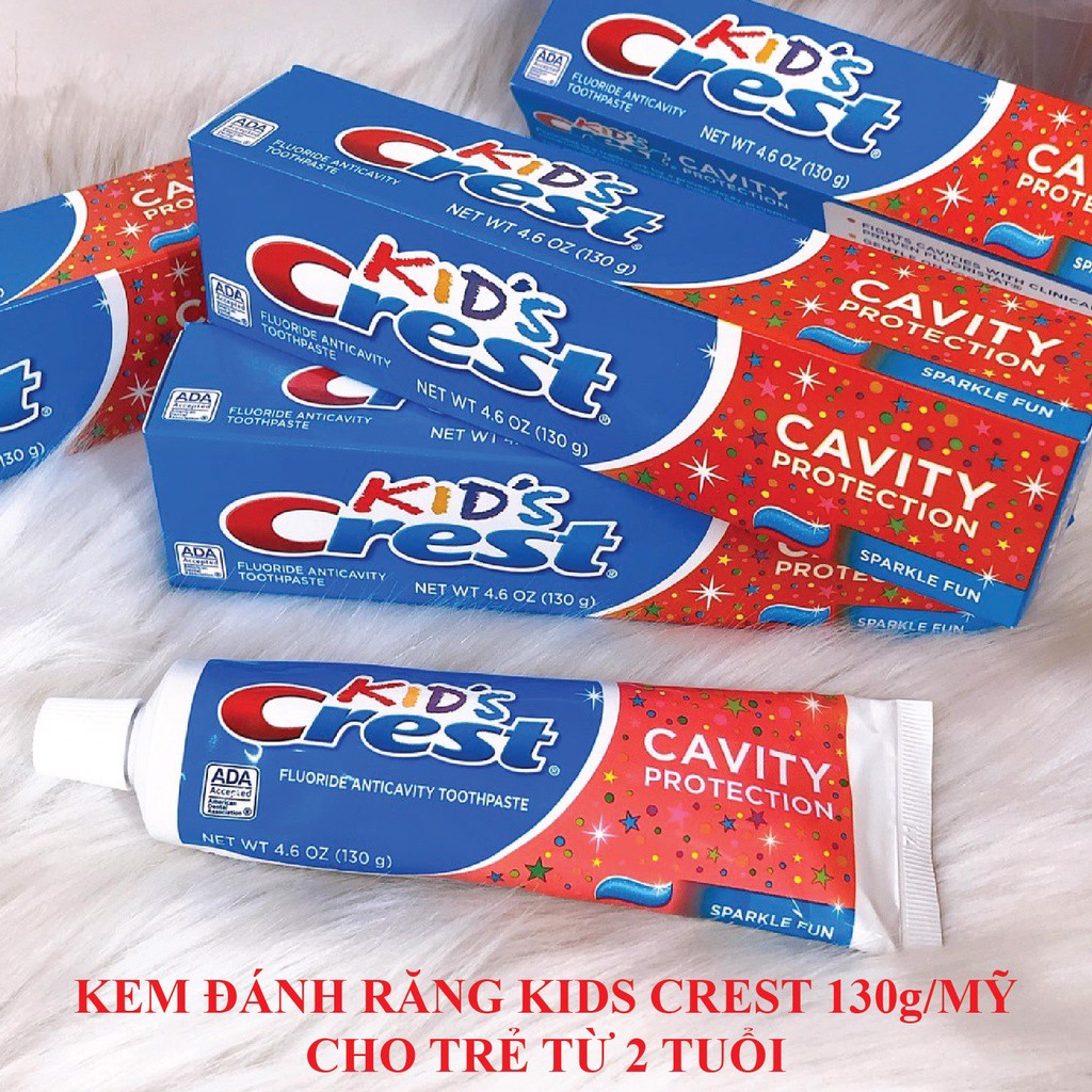 Kem đánh răng Crest 3D White
