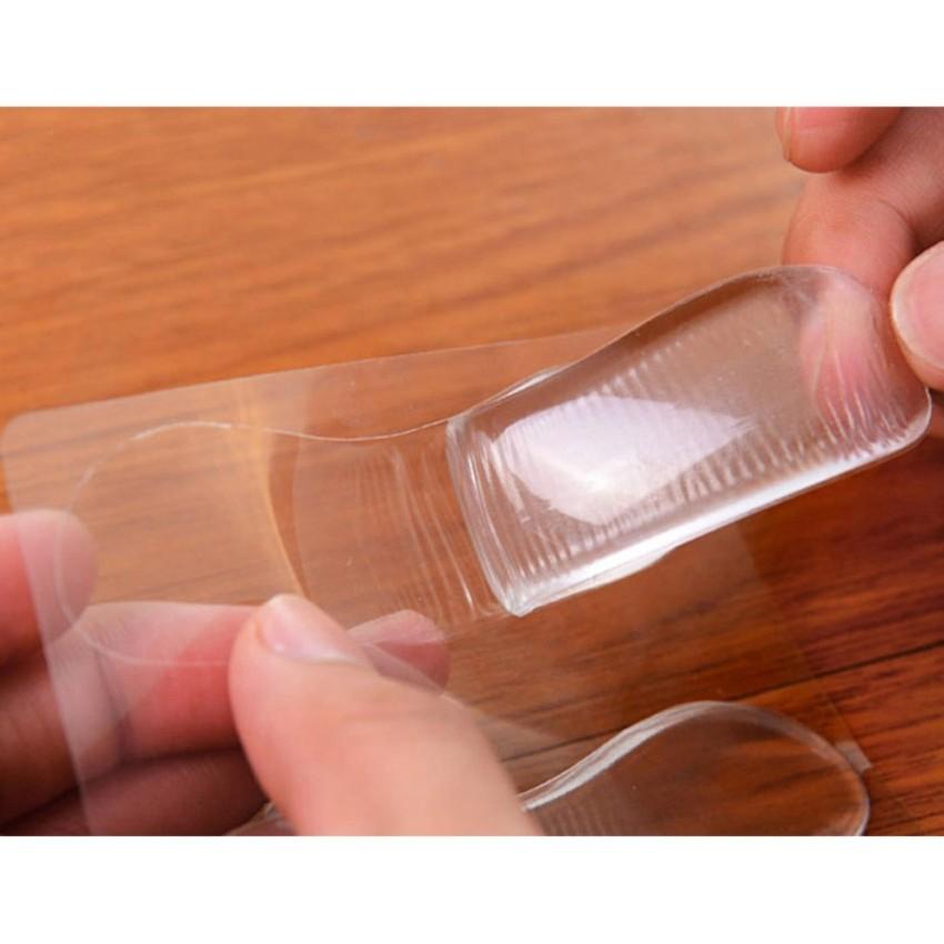 Bộ 2 miếng lót gót giày silicon chống đau gót chân