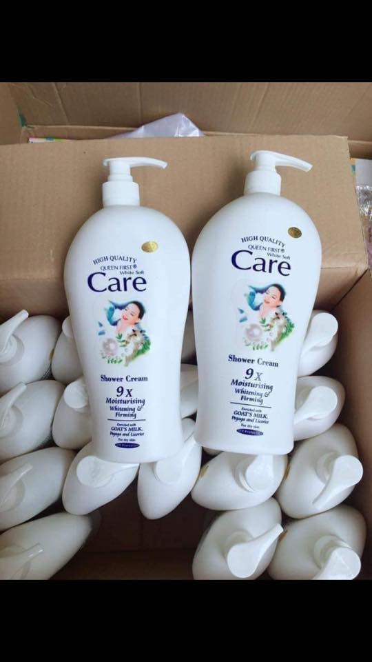 [HCM]Sữa Tắm Dê White Care 9X 1200ml - Mẫu mới