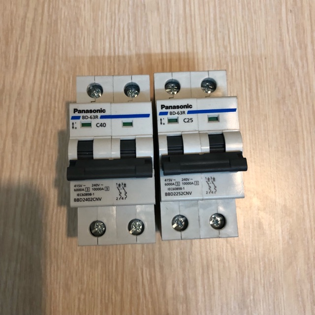 [HCM]Cầu dao tự động panasonic loại 2 cực