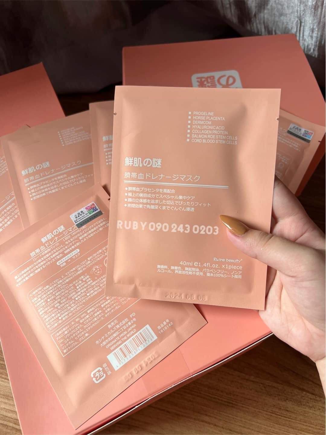 Hộp 50 miếng - Mặt nạ nhau thai cừu
