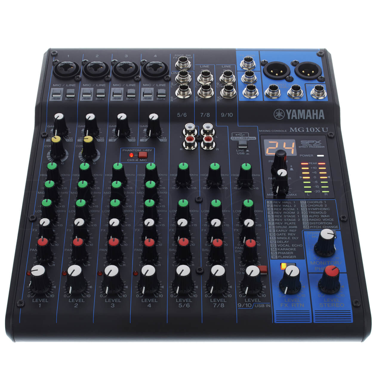Bàn Mixer Yamaha MG10XU