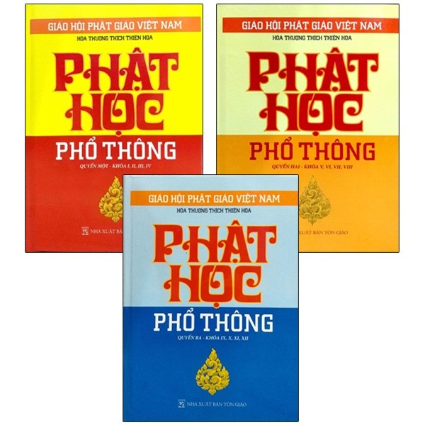 Sách - Phật Học Phổ Thông Trọn Bộ 3 Tập