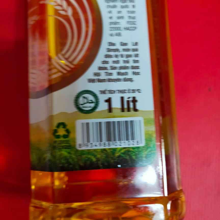 Dầu gạo lứt Simply 1L (mẫu mới)