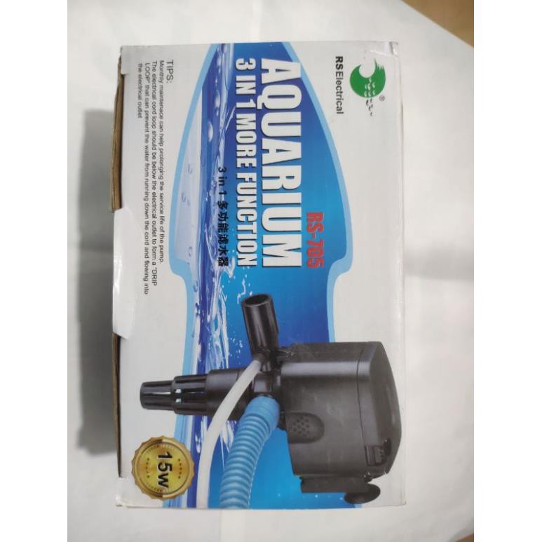 Máy Bơm Lọc Nước Hồ Cá RS705