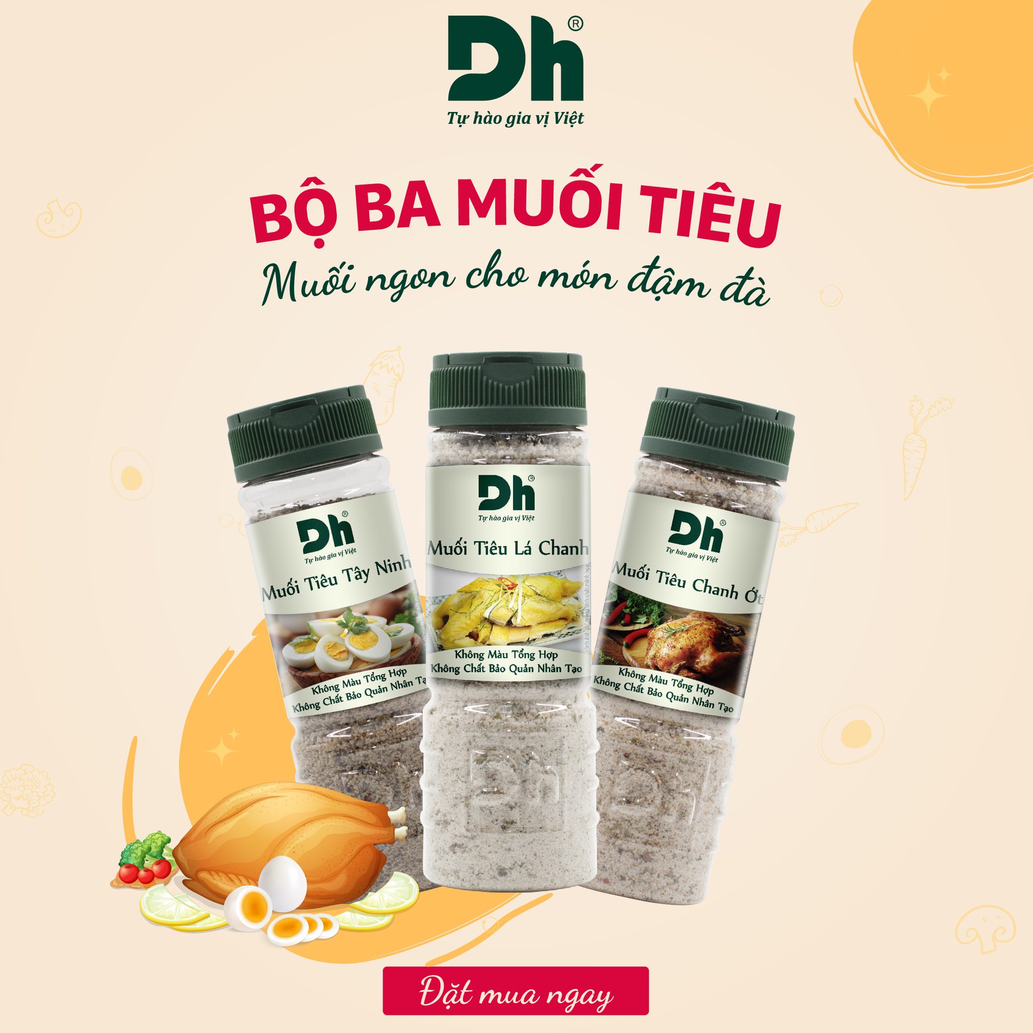 Muối chấm Tây Ninh Dh Foods