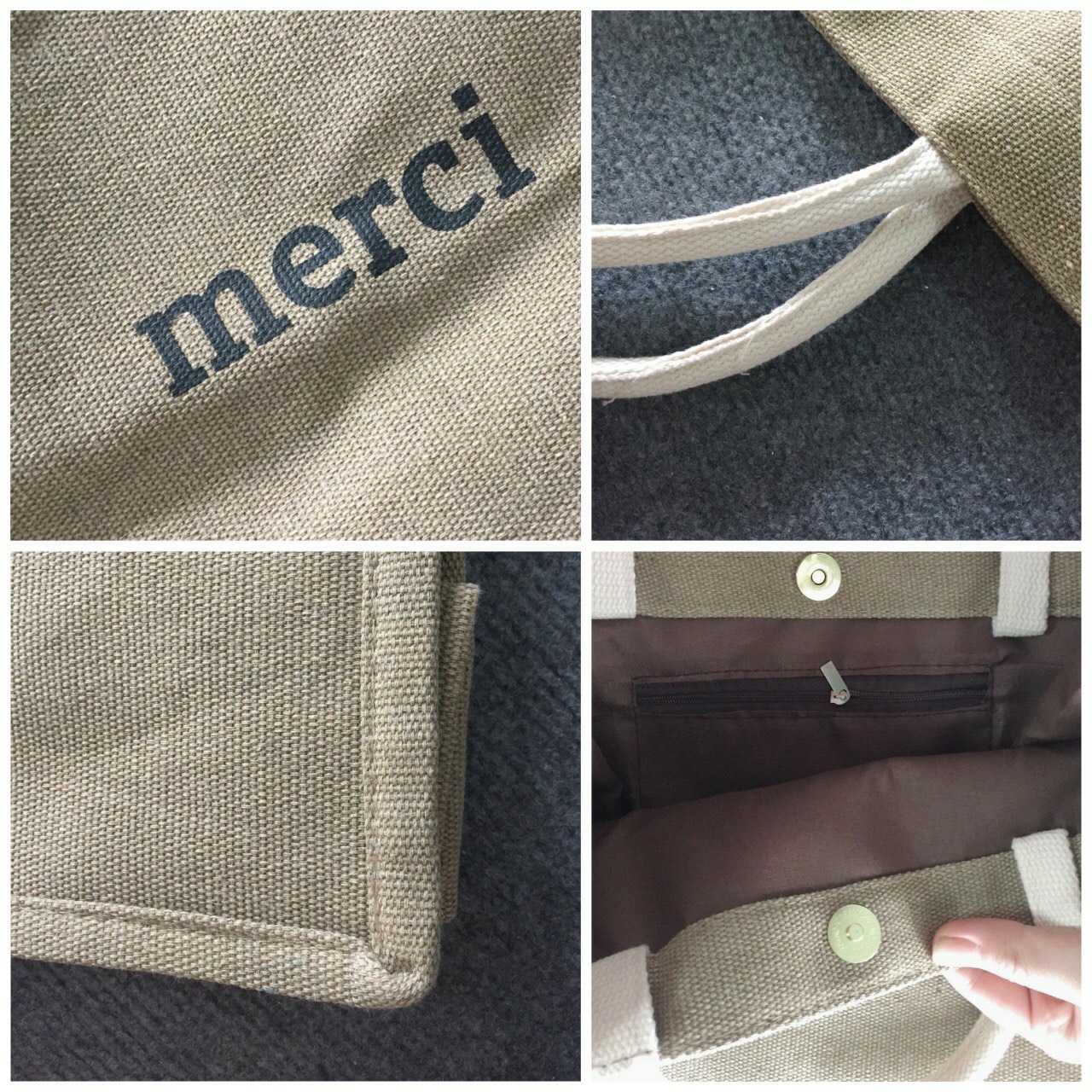 Túi cói Merci
