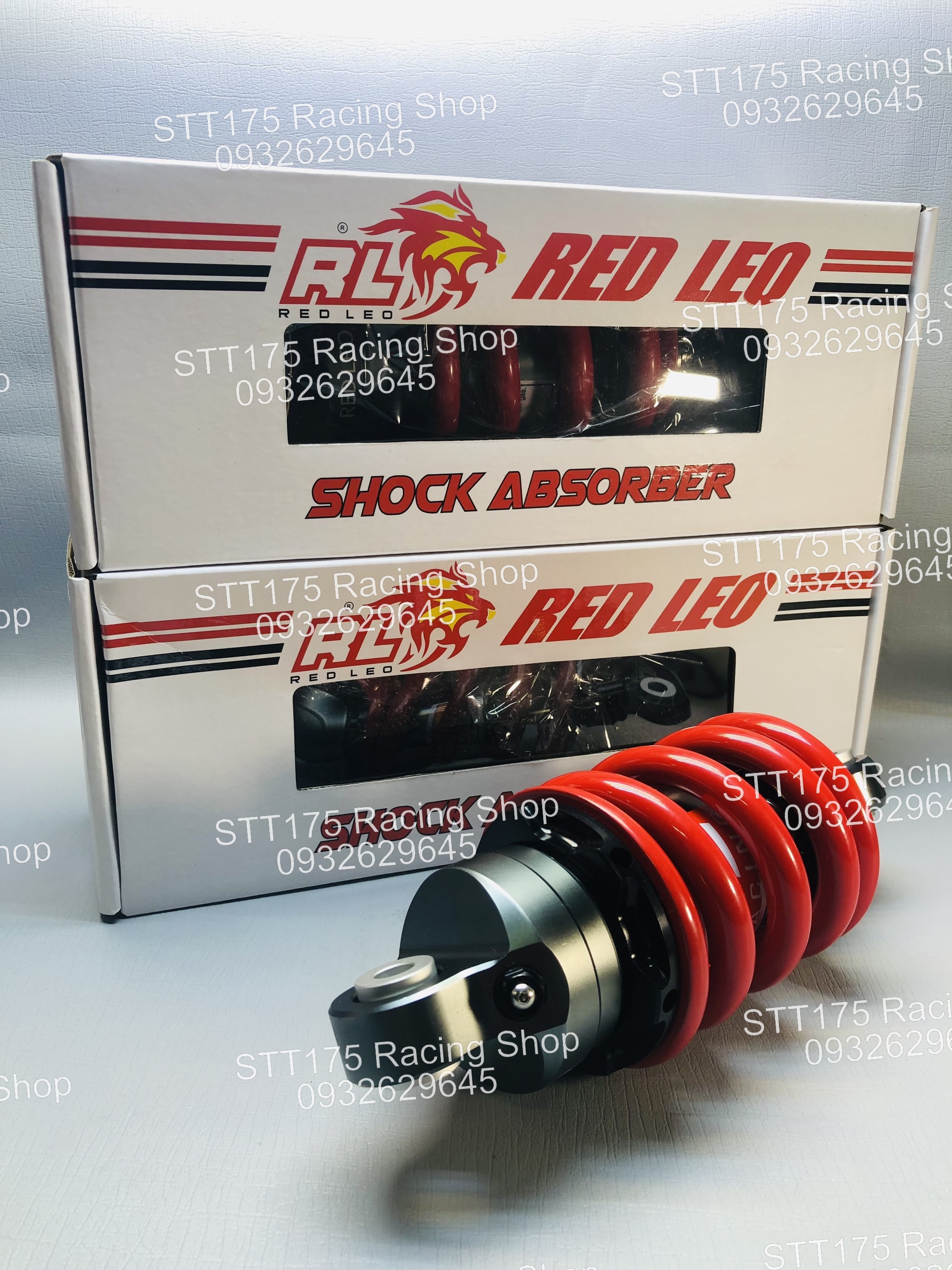 Phuộc REDLEO EXCITER 135 ( tăng chỉnh ) - Màu Đỏ