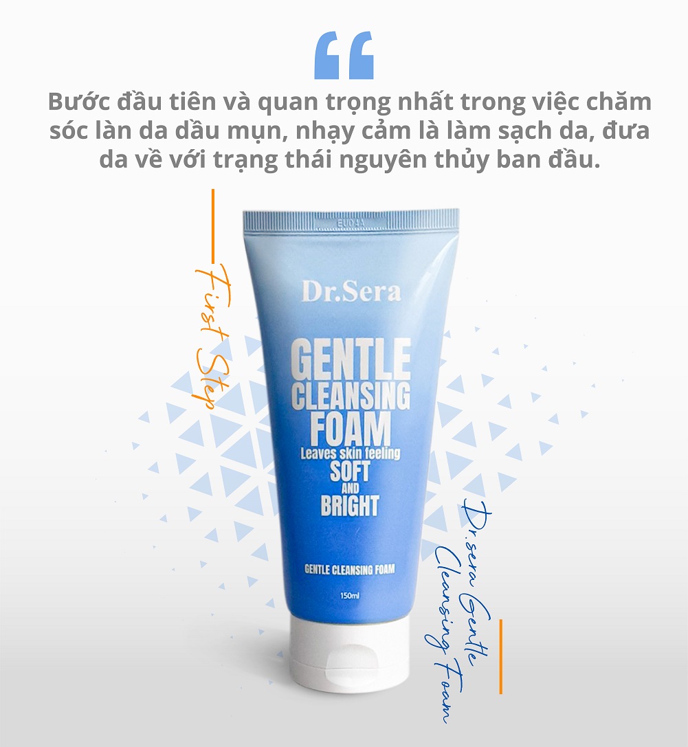 Sữa rửa mặt da nhạy cảm Gentle Cleansing Foam 150ml