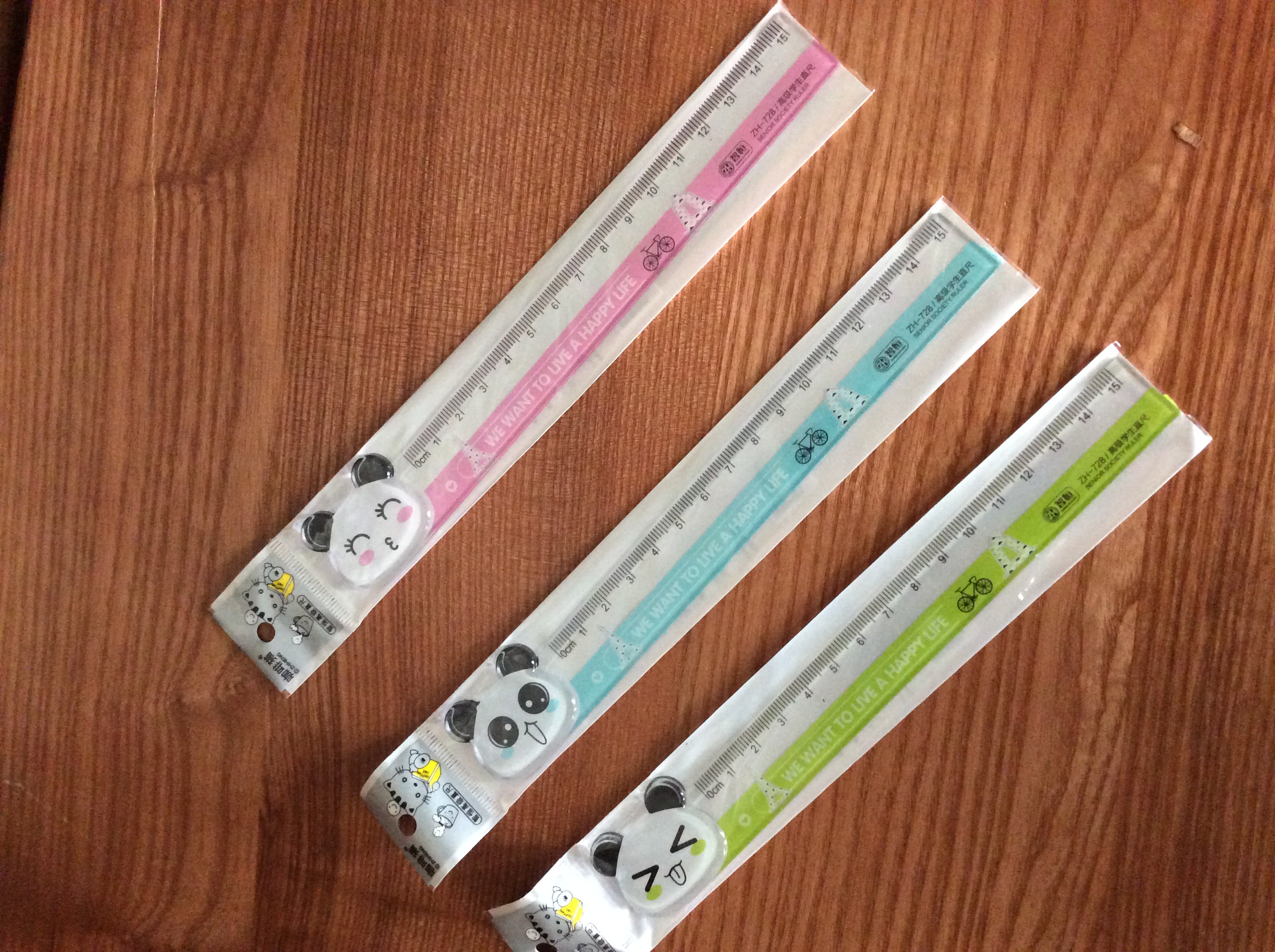 2 chiếc thước kẻ mèo kute - 20cm