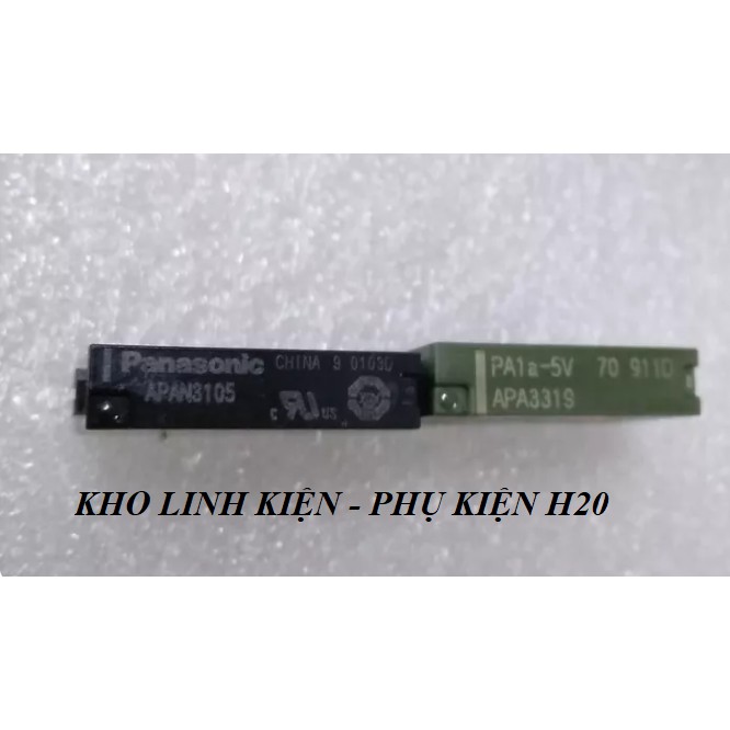 Relay Apan3105 - Panasonic - Thay Thế Cho Pa1A-5V(Apa3319)