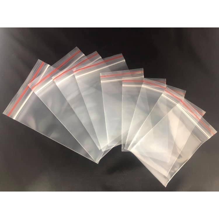 [HCM]Túi zip viền chỉ đỏ (1kg/size)