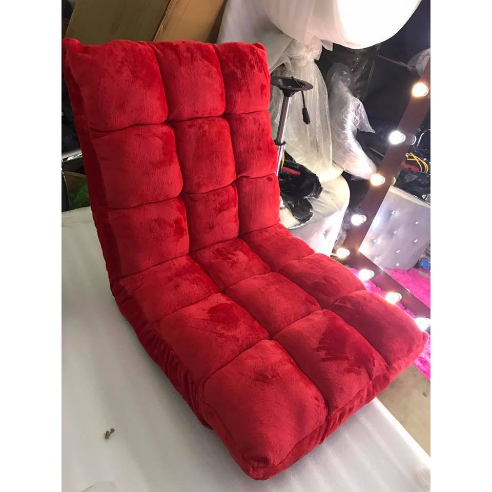 Ghế Tatami tựa lưng loại 1 kích cở 1m2*60*15cm nhiều màu, Ghế lười dày nhung mền mịn