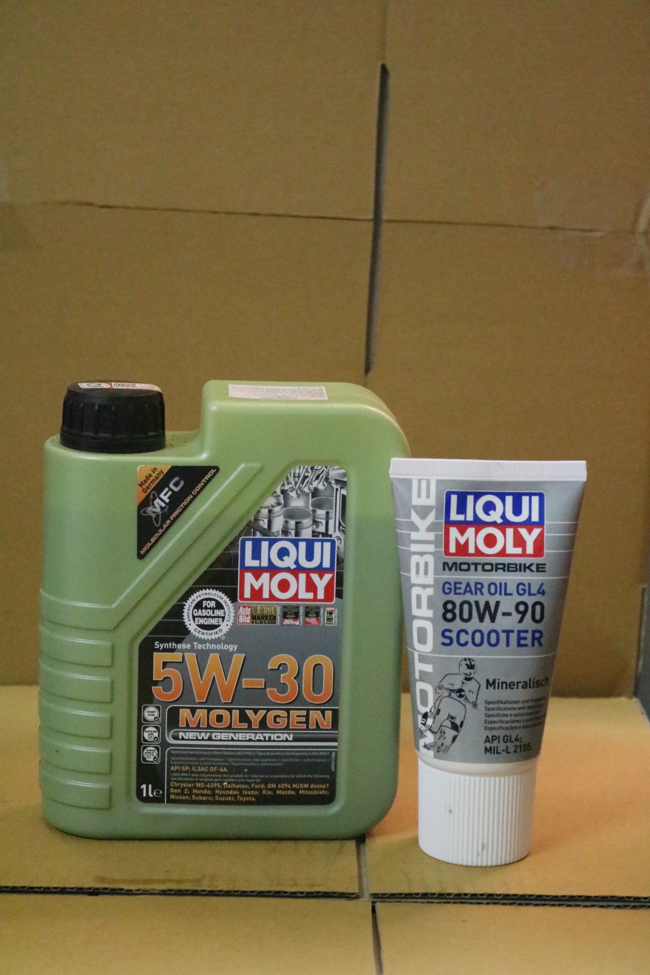 [HCM]Combo nhớt liqui moly 5w30-1L or 5w40-1L