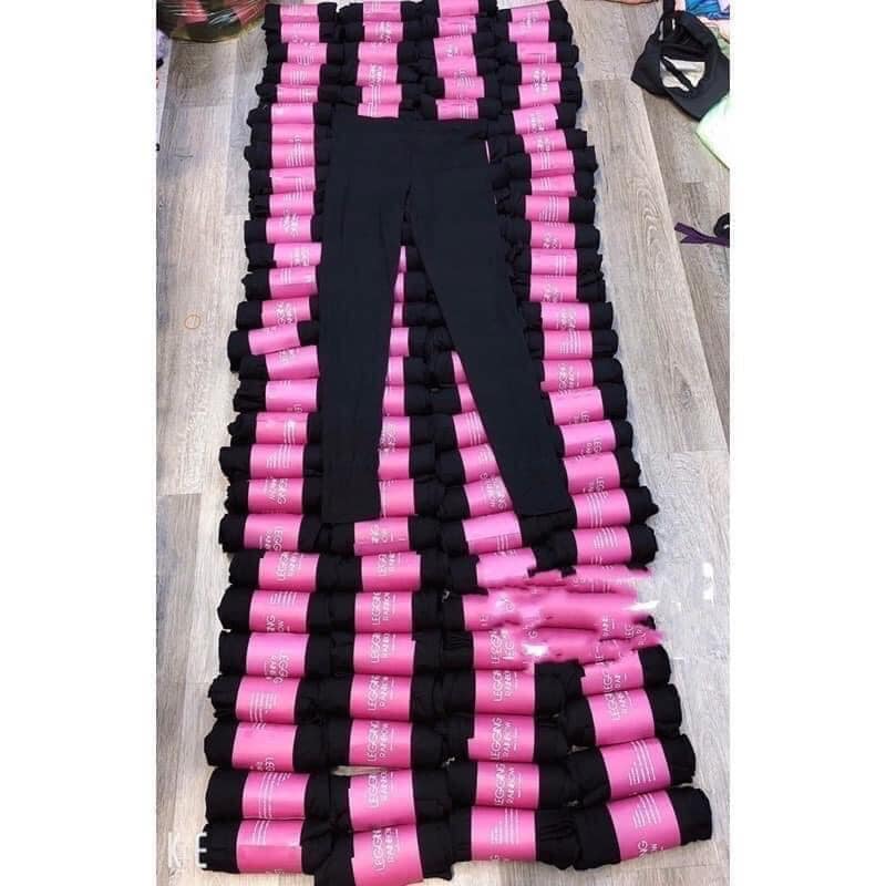 Quần Legging dài cuộn tím siêu hót vải co giãn 4 chiều - tkvt1