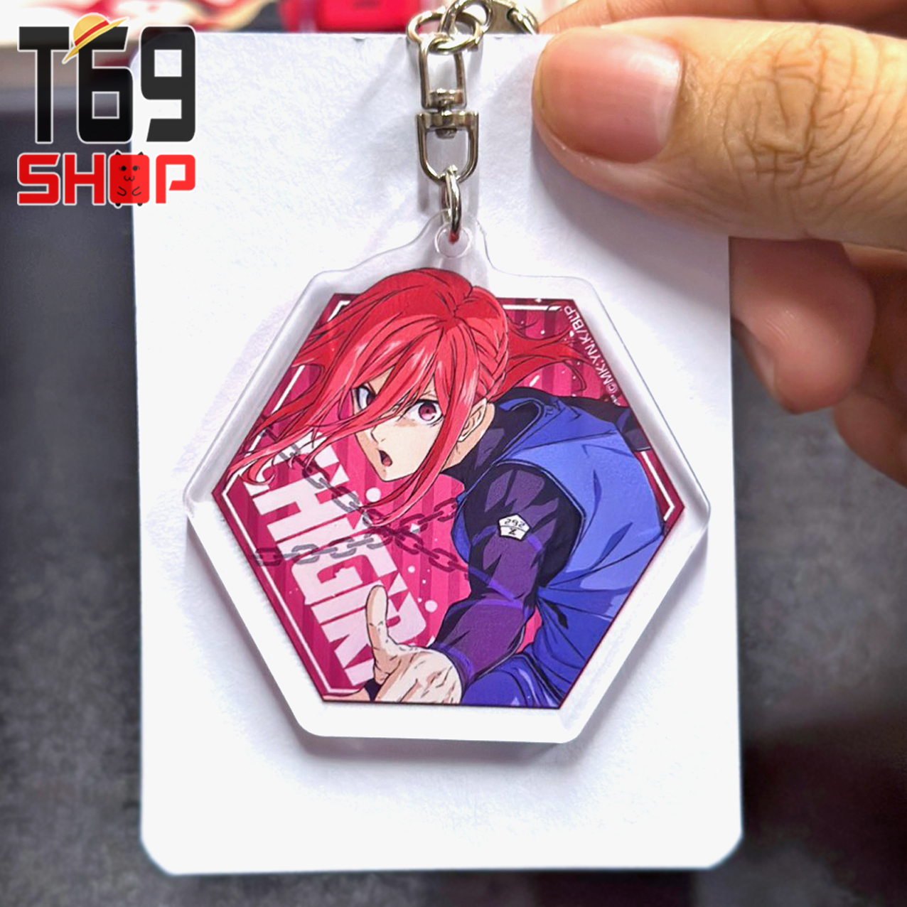 Móc khóa mica anime Blue Lock - Mẫu 3 [T69 Shop]