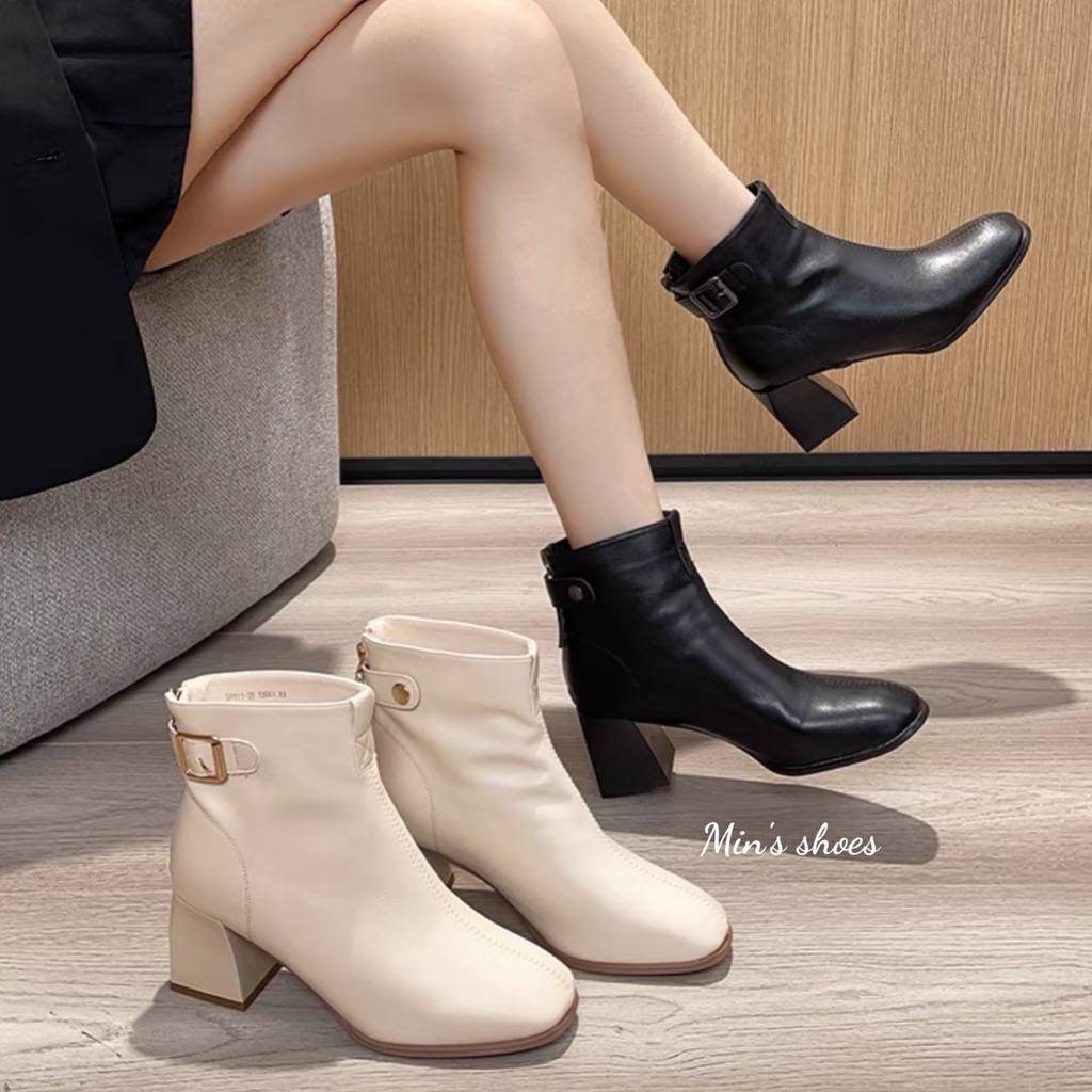 Min's Shoes - Giày Bốt Da Mềm Cao Cấp Bốt 128