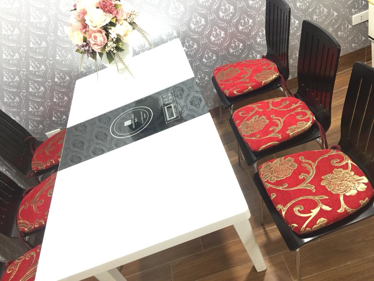 Bộ 4 Đệm Ghế Ngồi Bàn Ăn, Văn Phòng
