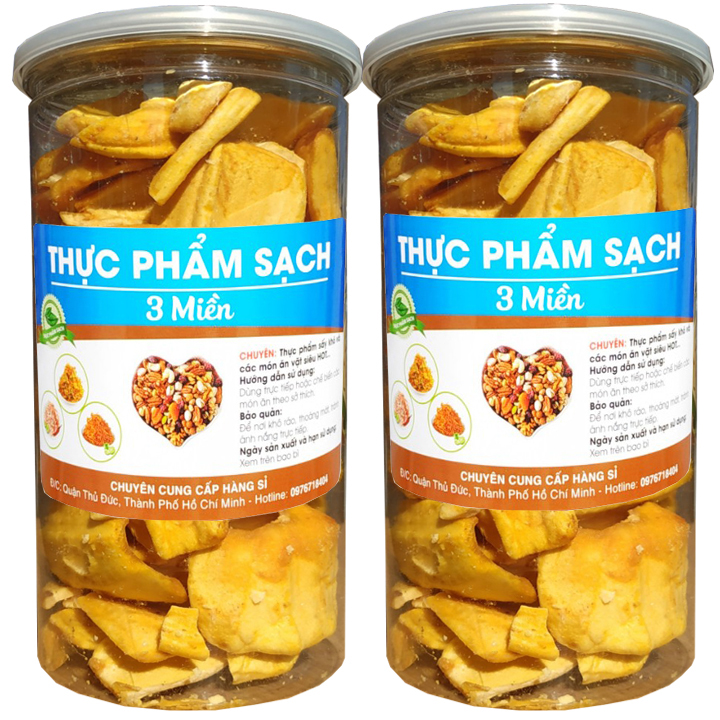 COMBO 2 HŨ MÍT SẤY GIÒN ĐÀ LẠT TPS