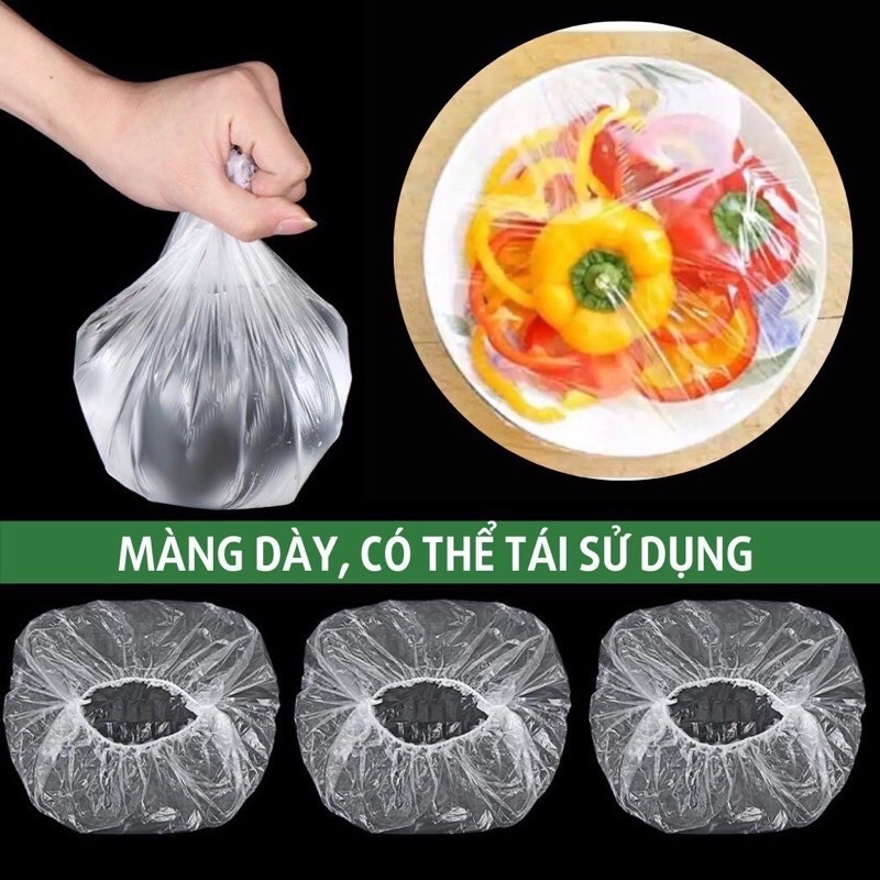 SÉT 100 MÀNG BỌC THỰC PHẨM CHUN TIỆN LỢI - 156marthcm