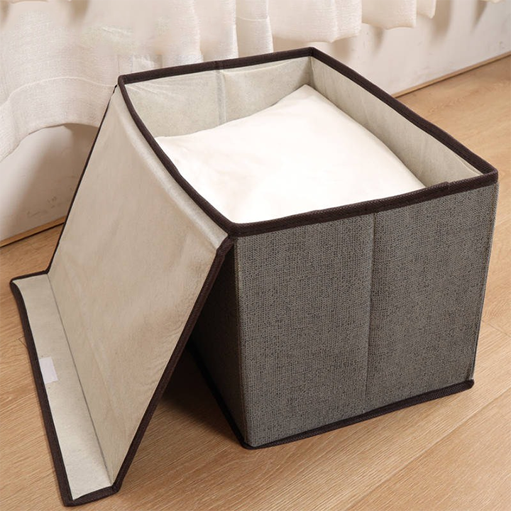 Giỏ Đựng Đồ Giỏ Đựng Quần Áo Bằng Vải Bộ 2 Giỏ