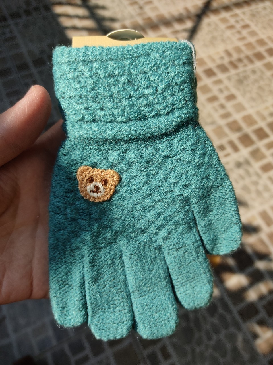 Găng tay len bé trai (1đôi) size từ 3-6 tuổi