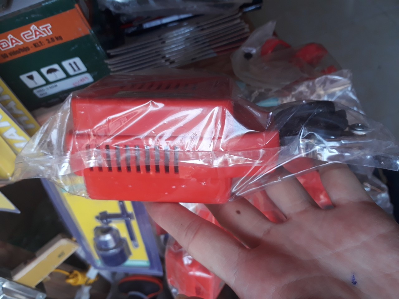MỎ HÀN XUNG tặng thiếc và nhựa thông
