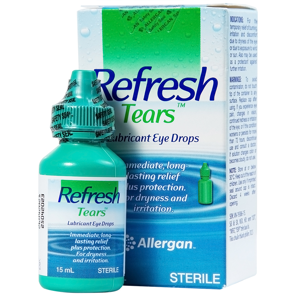 Nhỏ mắt nhân tạo Refresh Tears 15ml