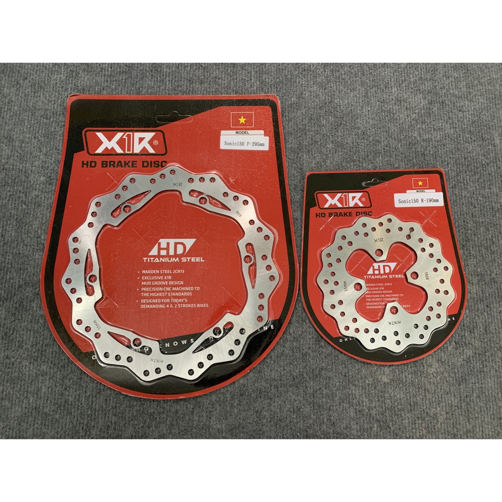 Cặp Đĩa X1R Lắp Sonic 150