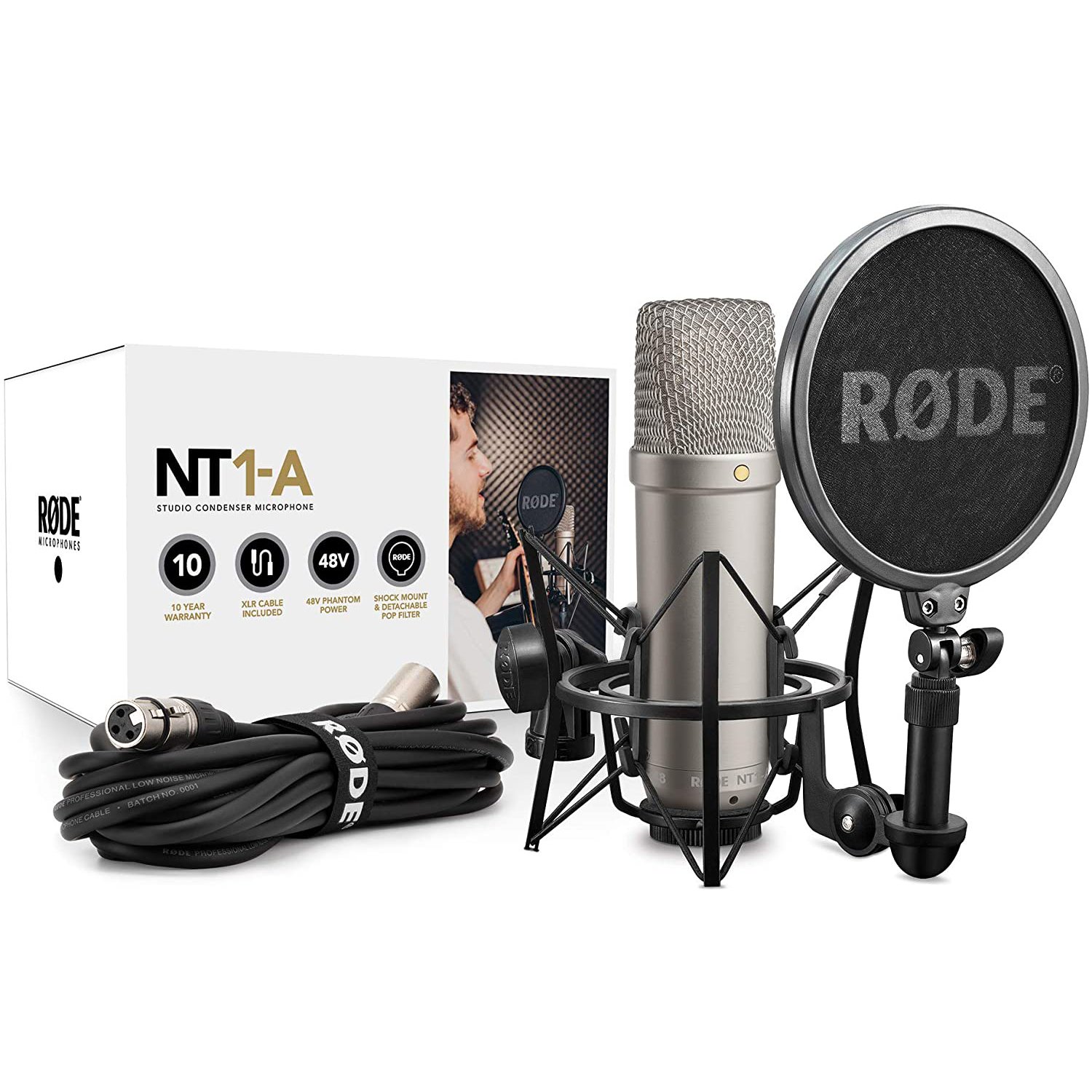 Rode NT1-A - Micro Condenser Phòng Thu Chuyên Nghiệp