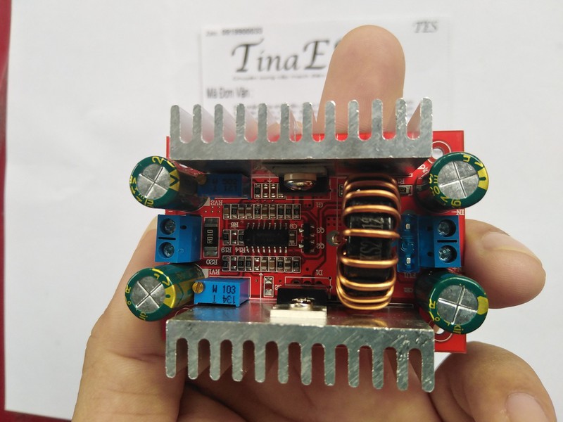 Mạch Tăng áp 400W 15A có chỉnh hạn dòng  Boost