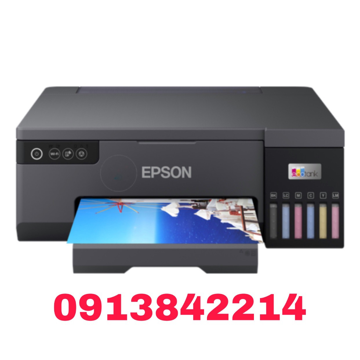 Máy in Epson L8050( đi kèm 6 bình mực chính hãng epson)
