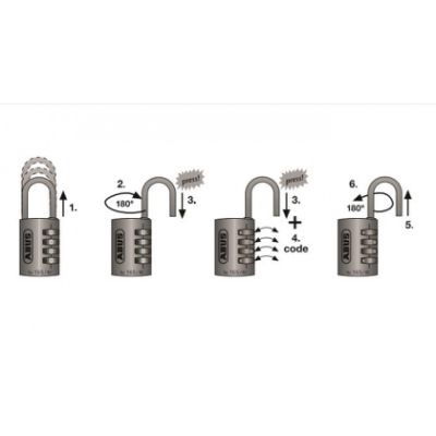 Khóa số vali ABUS 145/20
