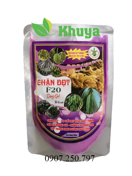 Phân bón vi lượng Chặn Đọt F20 dạng gel thế hệ mới 500gr
