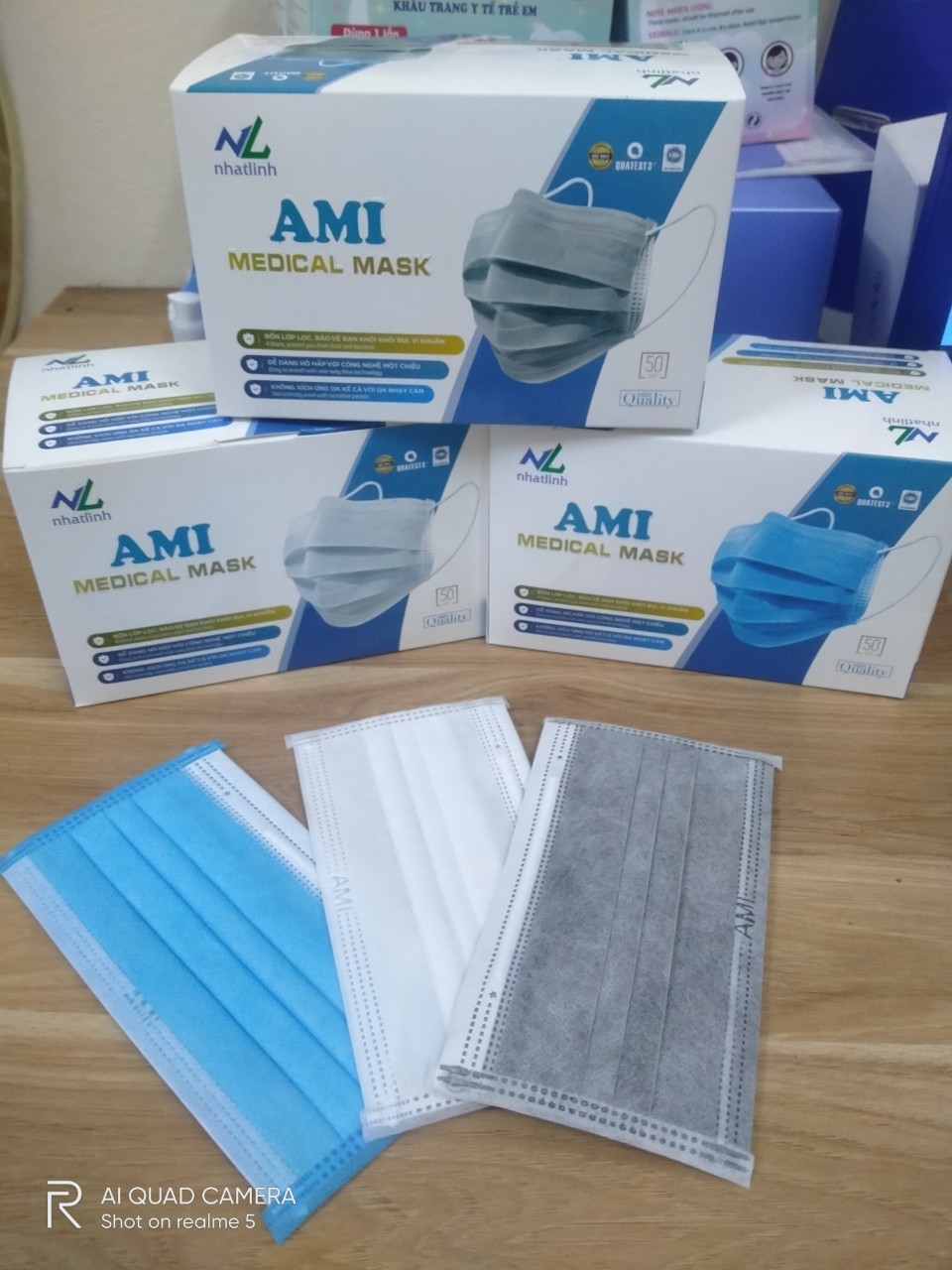 Khẩu trang 3D Mask công nghệ Nhật hộp 50chiếc
