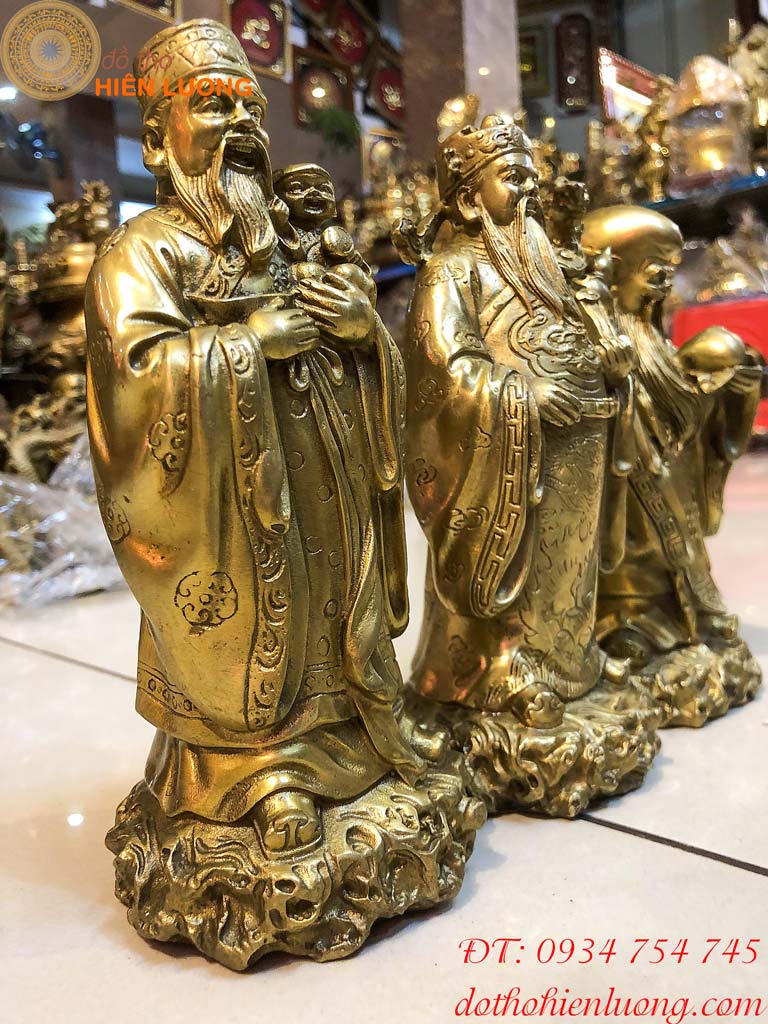 Tượng Tam Đa Phong Thủy Bằng Đồng