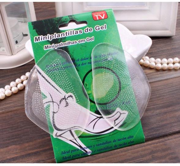 Miếng lót mũi giày êm chân silicon trong suốt (1 cặp)