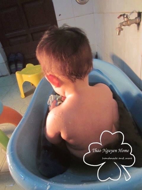 Thảo dược tắm bé mát da giảm mụn nhọt (gói dùng thử)