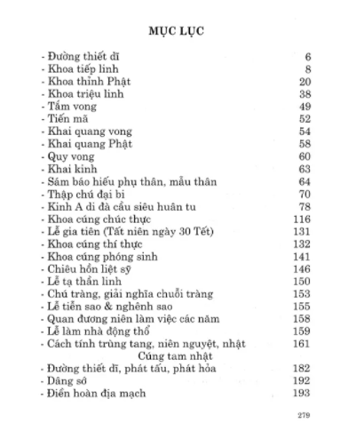 Khoa cúng thông dụng (bìa mềm)- tái bản