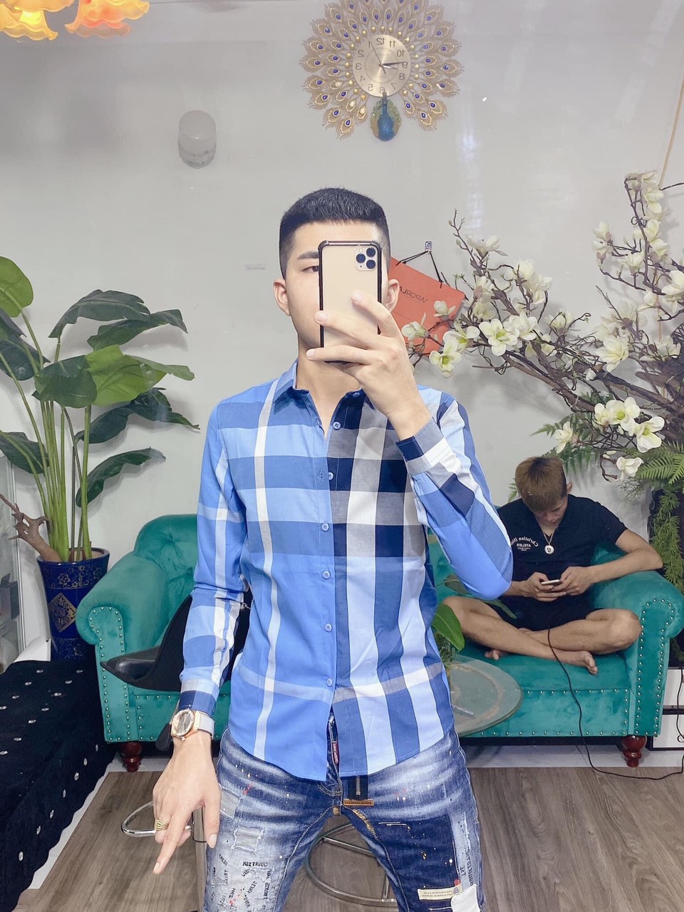 Áo sơ mi nam kẻ caro BBR CAO CẤP-𝑨̉𝒏𝒉 𝑻𝒉𝒂̣̂𝒕-𝑽𝒊𝒅𝒆𝒐 𝑻𝒉𝒂̣̂𝒕
