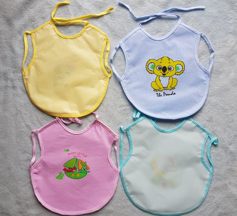 Combo 5 yếm nách cho bé trai và bé gái