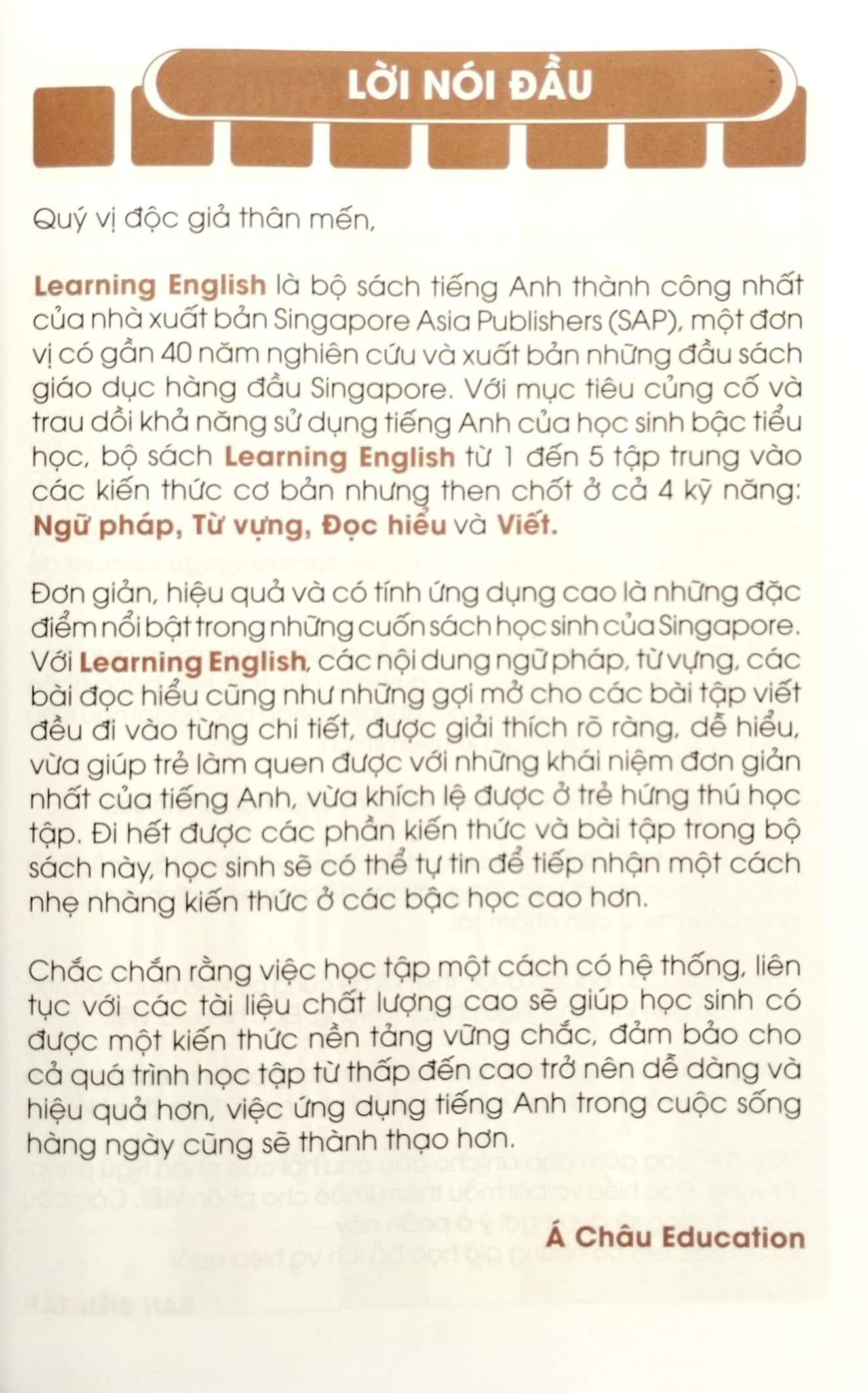 Fahasa - Learning English 3 - Wordbook