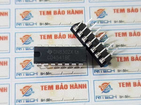 Combo 3 chiếc cd4541be, cd4541 ic số dip-14