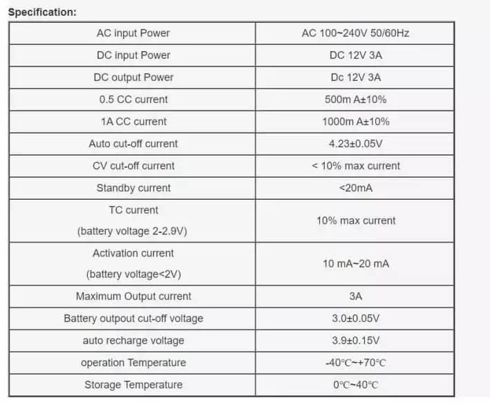 Sạc pin Efest Black iMate R2 Intelligent QC Charger