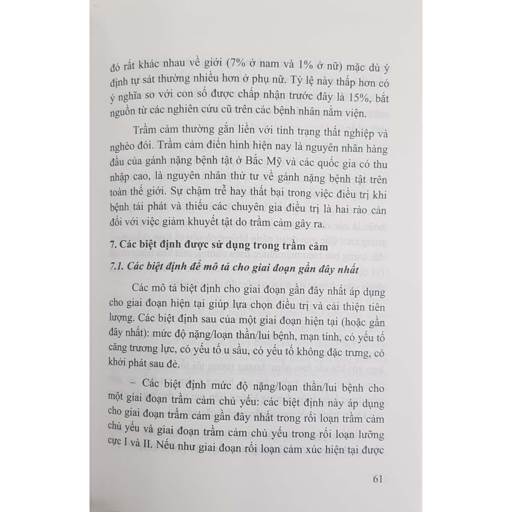 Rối Loạn Trầm Cảm