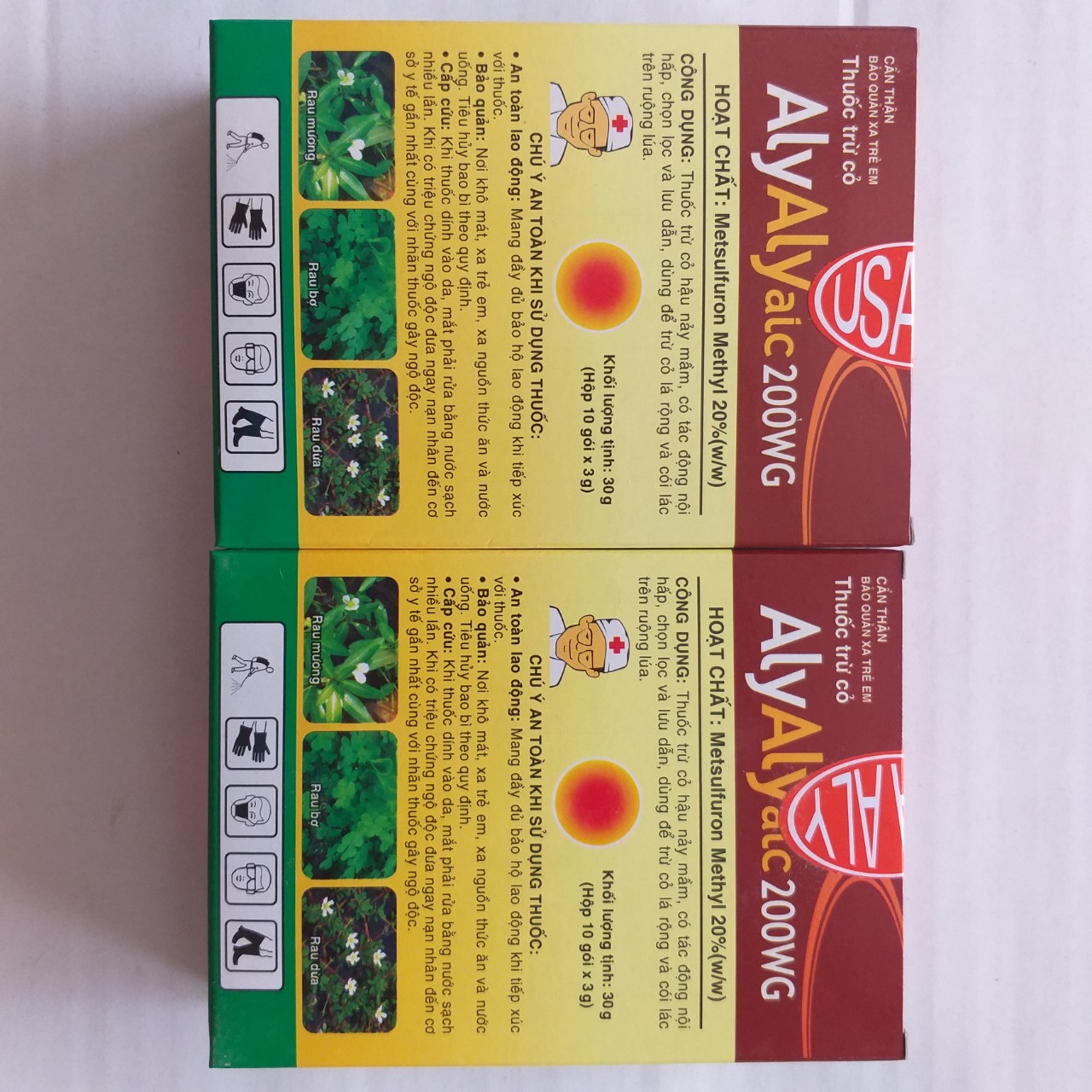 Thuốc trừ cỏ Aly Alyaic 200WG - 8Gr