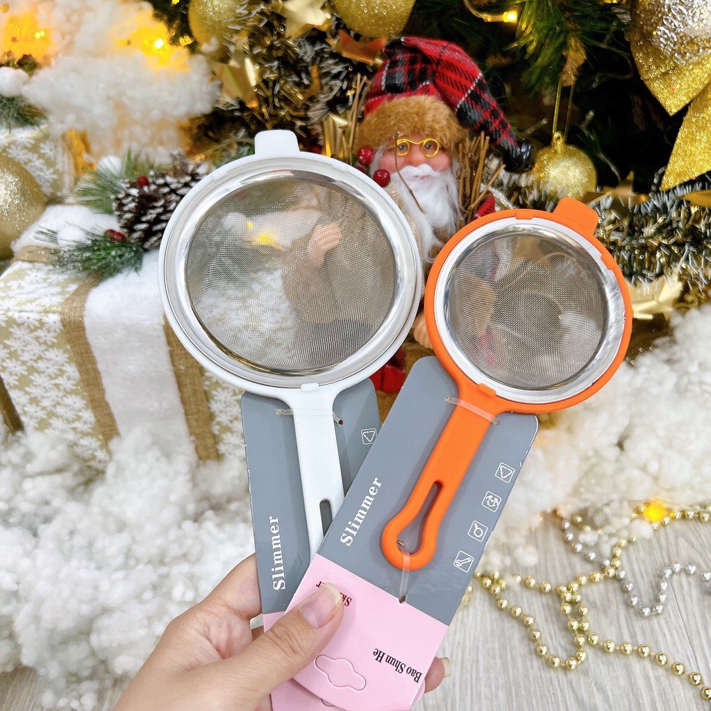 Rây Lọc Cán Nhựa , lọc bột , rây cháo cho bé đủ size