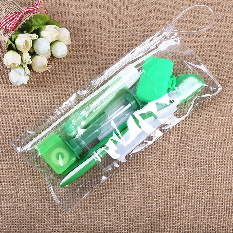 Coral 8-Piece Orthodontic Support Oral Hygiene Set